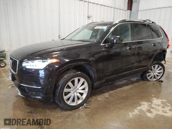 2017 Volvo XC90 Momentum with VIN YV4A22PK9H1115555, listed as a Copart auction lot 85337894 with 126,015 mi miles and Non Repairable. Bid and sale history available at carsss.com. Image 1.