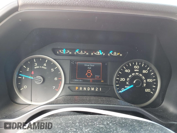 2015 Ford F-150 XLT with VIN 1FTEX1EP4FKE46534, listed as a Copart auction lot 50788935 with 110,695 mi miles and Salvage Title. Bid and sale history available at DreamBid. Image 9.