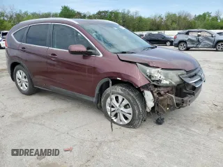 2012 Honda CR-V EX-L with VIN 5J6RM3H76CL021382, listed as a Copart auction lot 52554765 with 149,008 mi miles and Salvage Title. Bid and sale history available at carsss.com. Image 4.