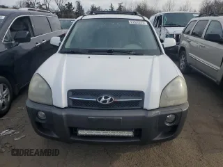 2005 Hyundai Tucson GLS with VIN KM8JN12D45U188612, listed as a Copart auction lot 51826225 with 192,677 mi miles and Salvage Title. Bid and sale history available at carsss.com. Image 5.