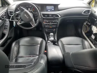 2017 Infiniti QX30 Premium with VIN SJKCH5CRXHA034396, listed as a Copart auction lot 57296345 with 69,381 mi miles and Salvage title. Bid and sale history available at DreamBid. Image 8.