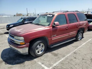 2002 Chevrolet Tahoe LS z VIN 1GNEC13T72R232464, wystawiony jako Copart lot #59031985 z przebiegiem Nie podano mil oraz Czysty tytuł • Clean title. Historia ofert i sprzedaży dostępna na DreamBid. Obrazek 1.