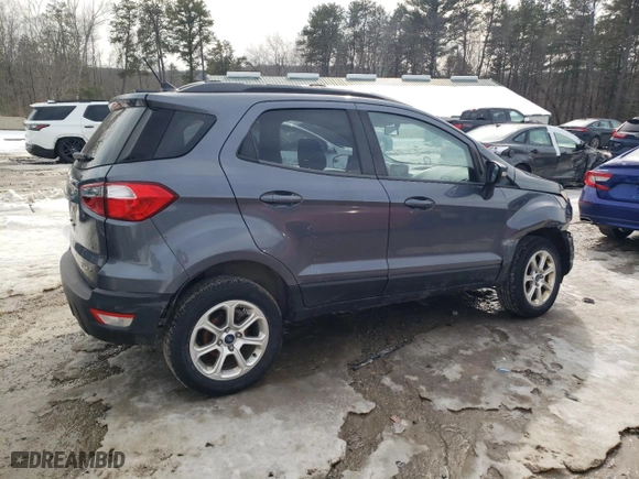 2018 Ford EcoSport SE with VIN MAJ6P1UL5JC204010, listed as a Copart auction lot 46588855 with NaN miles and Salvage Title. Bid and sale history available at carsss.com. Image 3.