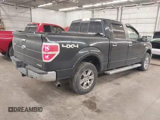 2011 Ford F-150 XL with VIN 1FTFW1EF7BFB87474, listed as a IAAI auction lot 41743226 with 166,356 mi miles. Bid and sale history available at carsss.com. Image 4.