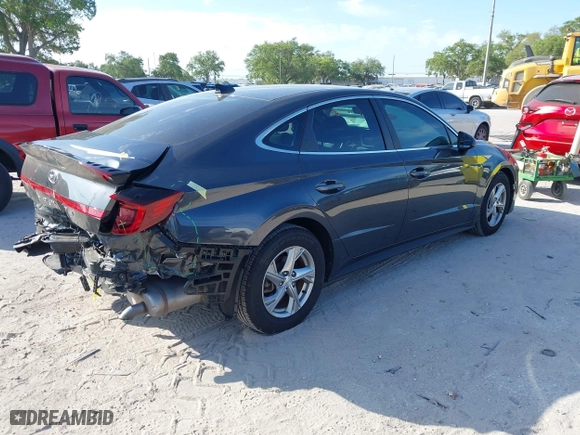 2020 Hyundai Sonata SE with VIN 5NPEG4JA0LH053904, listed as a IAAI auction lot 41908490 with 40,395 mi miles. Bid and sale history available at carsss.com. Image 4.