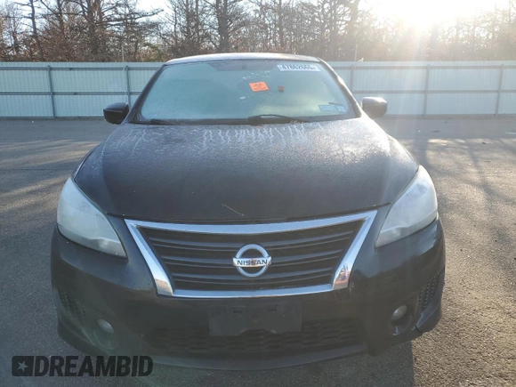 2013 Nissan Sentra S with VIN 3N1AB7APXDL612656, listed as a Copart auction lot 55550195 with 164,008 mi miles and Non Repairable. Bid and sale history available at DreamBid. Image 5.