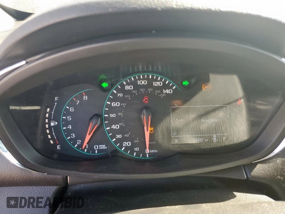 2022 Chevrolet Trax LT with VIN KL7CJPSM4NB539183, listed as a Copart auction lot 53267095 with 54,987 mi miles and Clean title. Bid and sale history available at DreamBid. Image 9.