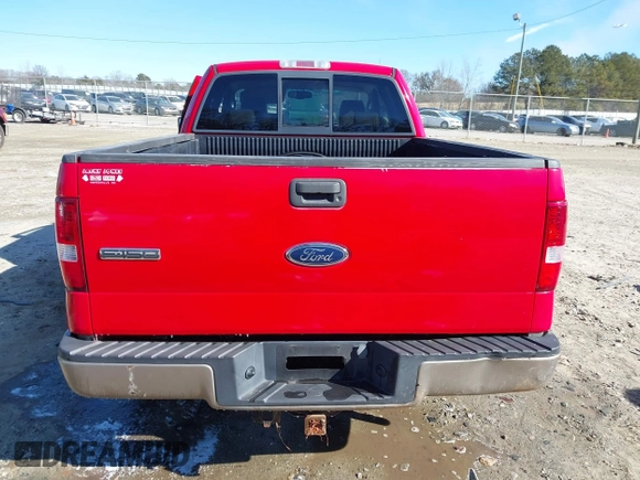 2005 Ford F-150 XLT with VIN 1FTPX12555NB76674, listed as a IAAI auction lot 41371363 with 137,782 mi miles. Bid and sale history available at carsss.com. Image 17.
