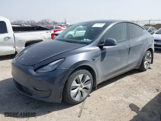 2023 Tesla Model Y Long Range with VIN 7SAYGDEE5PA035722, listed as a IAAI auction lot 41726067 with 34,357 mi miles. Bid and sale history available at carsss.com. Image 19.