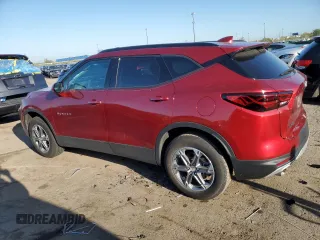 2024 Chevrolet Blazer LT with VIN 3GNKBCR4XRS162502, listed as a Copart auction lot 56334165 with 5,328 mi miles and Clean title. Bid and sale history available at DreamBid. Image 2.