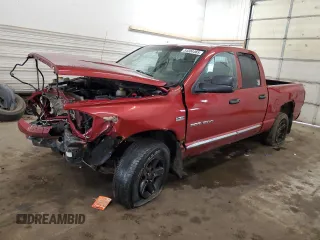2007 Dodge 1500 SLT with VIN 1D7HU18297S257889, listed as a Copart auction lot 54304465 with 179,497 mi miles and Clean Title. Bid and sale history available at DreamBid. Image 1.