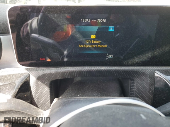 2019 Mercedes-Benz A 220 with VIN WDD3G4EB9KW027732, listed as a Copart auction lot 49477675 with 75,098 mi miles and Salvage Title. Bid and sale history available at DreamBid. Image 9.