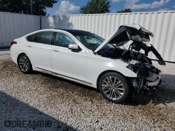 2015 Hyundai Genesis 3.8L with VIN KMHGN4JE2FU046833, listed as a Copart auction lot 65917254 with 78,374 mi miles and Clean Title. Bid and sale history available at carsss.com. Image 4.