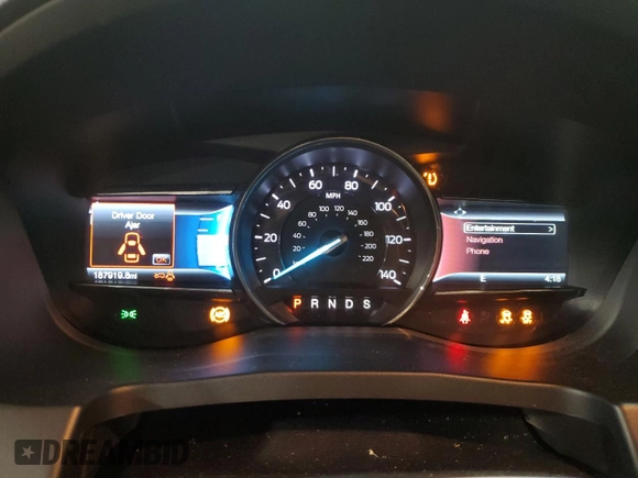 2016 Ford Explorer Limited with VIN 1FM5K8F8XGGA51627, listed as a Copart auction lot 49897945 with 187,919 mi miles and Salvage Title. Bid and sale history available at carsss.com. Image 9.