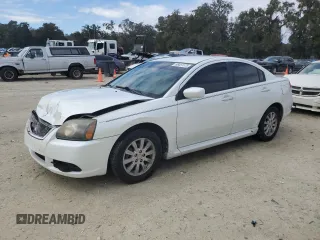 2010 Mitsubishi Galant FE with VIN 4A32B2FF6AE010043, listed as a Copart auction lot 88451575 with 244,150 mi miles and Salvage Title. Bid and sale history available at carsss.com. Image 1.