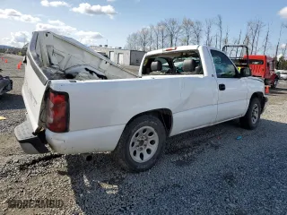2005 Chevrolet Silverado 1500 Work Truck with VIN 1GCEC14X65Z339374, listed as a Copart auction lot 51791275 with 153,764 mi miles and Salvage Title. Bid and sale history available at carsss.com. Image 3.