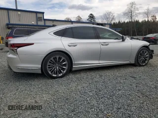 2018 Lexus LS with VIN JTHB5LFFXJ5001540, listed as a Copart auction lot 82084134 with 58,974 mi miles and Salvage Title. Bid and sale history available at carsss.com. Image 3.