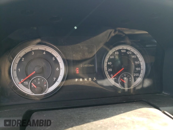 2015 Ram 1500 ST with VIN 1C6RR7ST0FS615620, listed as a Copart auction lot 70307364 with 214,858 mi miles and Salvage title. Bid and sale history available at DreamBid. Image 9.