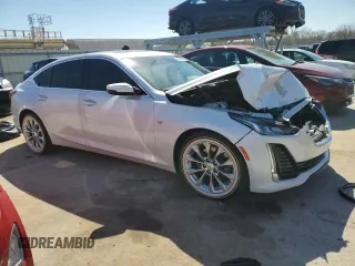 2020 Cadillac CT5 Premium Luxury with VIN 1G6DN5RK6L0152182, listed as a Copart auction lot 49895975 with 101,156 mi miles and Salvage title. Bid and sale history available at DreamBid. Image 4.
