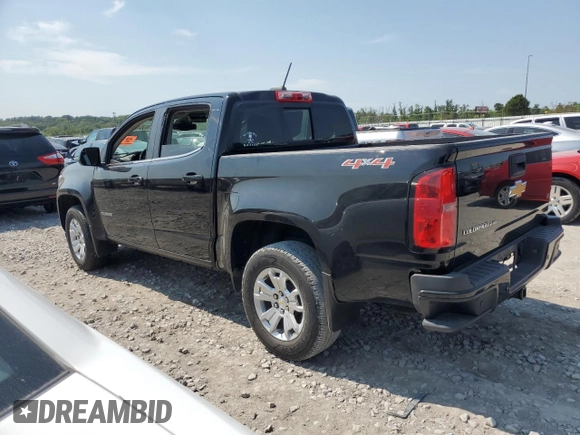 2020 Chevrolet Colorado 4WD LT with VIN 1GCGTCEN4L1220042, listed as a Copart auction lot 66352084 with 0 mi miles and Salvage Title. Bid and sale history available at carsss.com. Image 2.