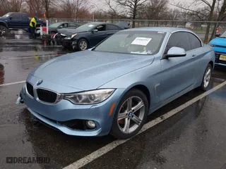 2015 BMW 4 Series 428i xDrive with VIN WBA3T1C58FP820664, listed as a IAAI auction lot 41846954 with 78,013 mi miles. Bid and sale history available at carsss.com. Image 2.