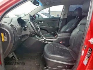 2013 Kia Sportage EX with VIN KNDPCCA2XD7542288, listed as a Copart auction lot 58819995 with 125,315 mi miles and Salvage title. Bid and sale history available at DreamBid. Image 7.