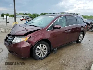 2014 Honda Odyssey EX-L with VIN 5FNRL5H67EB089000, listed as a Copart auction lot 56116905 with 278,334 mi miles and Non repairable. Bid and sale history available at DreamBid. Image 1.