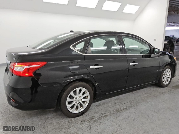 2018 Nissan Sentra SV with VIN 3N1AB7AP6JL663096, listed as a Copart auction lot 51442135 with 169,838 mi miles and Clean Title. Bid and sale history available at carsss.com. Image 3.