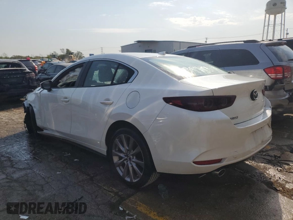 2019 Mazda 3 Preferred with VIN 3MZBPADL0KM113572, listed as a Copart auction lot 75737004 with 56,543 mi miles and Salvage Title. Bid and sale history available at DreamBid. Image 2.