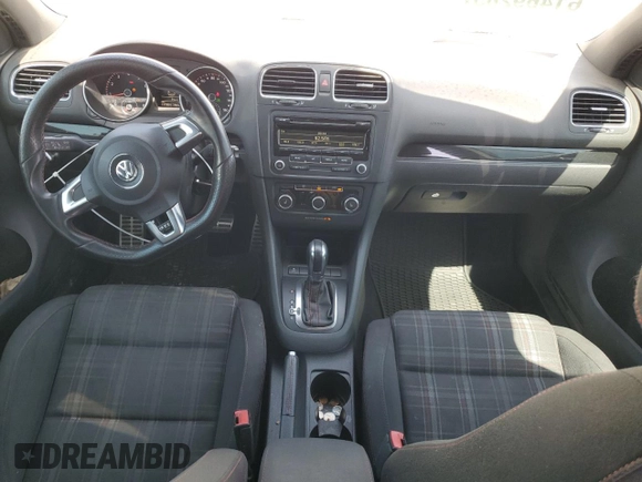 2012 Volkswagen Golf GTI Autobahn with VIN WVWHV7AJ7CW291246, listed as a Copart auction lot 61469265 with 137,884 mi miles and Salvage title. Bid and sale history available at DreamBid. Image 8.