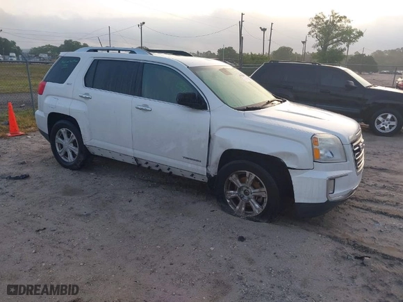 2017 GMC Terrain SLT with VIN 2GKALPEK6H6216120, listed as a IAAI auction lot 41942820 with 162,072 mi miles. Bid and sale history available at carsss.com. Image 1.
