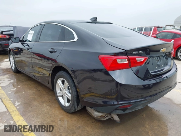 2022 Chevrolet Malibu LS with VIN 1G1ZB5ST4NF205453, listed as a IAAI auction lot 41925063 with 33,584 mi miles and . Bid and sale history available at DreamBid. Image 3.