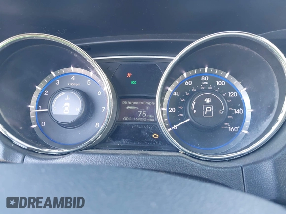 2012 Hyundai Sonata Limited with VIN 5NPEC4AC5CH314912, listed as a IAAI auction lot 41893349 with 169,232 mi miles and . Bid and sale history available at DreamBid. Image 7.