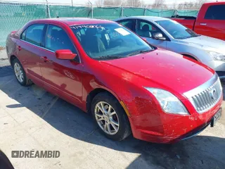 2010 Mercury Milan with VIN 3MEHM0HA5AR639365, listed as a IAAI auction lot 41990723 with 176,122 mi miles. Bid and sale history available at carsss.com. Image 1.