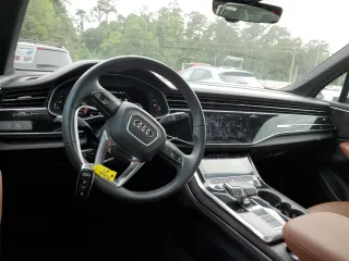 2021 Audi Q7 Premium Plus с VIN WA1LXAF75MD014505, выставлен на аукционе Copart как лот 61069045 с пробегом 51 182 миль миль и Списание • Salvage title. История ставок и продаж доступна на DreamBid. Изображение 8.
