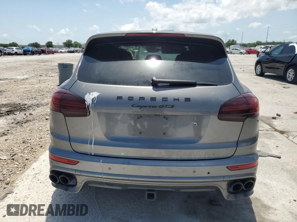 2017 Porsche Cayenne GTS with VIN WP1AD2A24HLA82506, listed as a Copart auction lot 57080515 with 150,113 mi miles and Clean title. Bid and sale history available at DreamBid. Image 6.