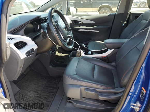 2019 Chevrolet Bolt EV Premier with VIN 1G1FZ6S00K4105108, listed as a Copart auction lot 60080775 with 44,233 mi miles and Salvage title. Bid and sale history available at DreamBid. Image 7.