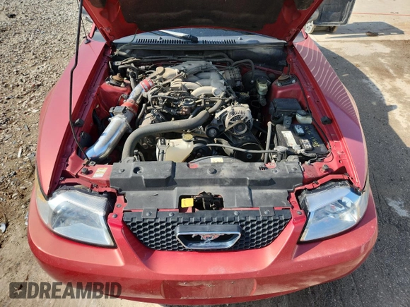 1999 Ford Mustang z VIN 1FAFP4043XF155493, wystawiony jako Copart lot #62666095 z przebiegiem 126 807 mil mil oraz Nie do naprawy • Non repairable. Historia ofert i sprzedaży dostępna na DreamBid. Obrazek 11.