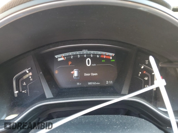 2018 Honda CR-V Touring with VIN 7FARW1H98JE039571, listed as a Copart auction lot 43695965 with 85,162 mi miles and Salvage Title. Bid and sale history available at DreamBid. Image 9.