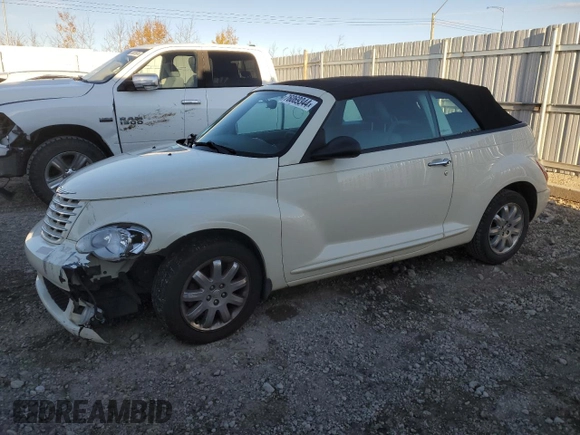 2007 Chrysler PT Cruiser Touring with VIN 3C3JY55X27T590302, listed as a Copart auction lot 76069344 with 157,755 mi miles and Salvage Title. Bid and sale history available at carsss.com. Image 1.