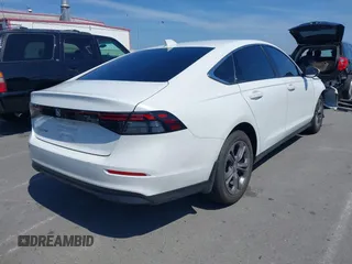 2024 Honda Accord EX with VIN 1HGCY1F33RA036478, listed as a IAAI auction lot 41882062 with 2,364 mi miles and . Bid and sale history available at DreamBid. Image 4.