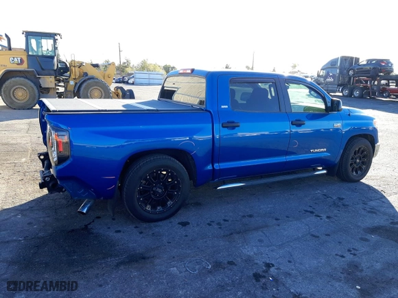 2017 Toyota Tundra 2WD SR5 with VIN 5TFEW5F12HX229087, listed as a Copart auction lot 66873592 with 76,280 mi miles and Salvage Title. Bid and sale history available at carsss.com. Image 3.
