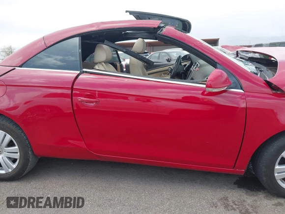 2008 Volkswagen Eos Turbo with VIN WVWBA71F18V033833, listed as a IAAI auction lot 42194305 with 153,543 mi miles and . Bid and sale history available at DreamBid. Image 14.