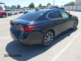 2015 Acura TLX Technology with VIN 19UUB2F54FA019973, listed as a IAAI auction lot 42482331 with 130,004 mi miles and . Bid and sale history available at DreamBid. Image 4.