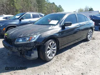 2014 Honda Accord Sport with VIN 1HGCR2F59EA181474, listed as a IAAI auction lot 41872579 with 124,252 mi miles and . Bid and sale history available at carsss.com. Image 21.
