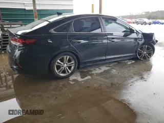2018 Hyundai Sonata SEL with VIN 5NPE34AFXJH609575, listed as a Copart auction lot 48473395 with 88,891 mi miles and Salvage Title. Bid and sale history available at DreamBid. Image 3.