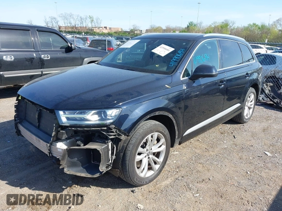 2017 Audi Q7 Premium with VIN WA1AAAF72HD034032, listed as a IAAI auction lot 41990684 with 89,511 mi miles and . Bid and sale history available at DreamBid. Image 18.