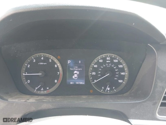 2015 Hyundai Sonata 2.4L SE with VIN 5NPE24AF0FH144993, listed as a IAAI auction lot 40390708 with 160,724 mi miles. Bid and sale history available at carsss.com. Image 7.