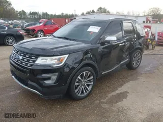 2017 Ford Explorer Platinum with VIN 1FM5K8HT9HGC91593, listed as a IAAI auction lot 41878996 with 121,932 mi miles. Bid and sale history available at carsss.com. Image 2.
