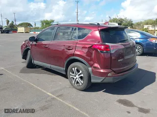 2017 Toyota RAV4 LE with VIN JTMZFREV1HD101924, listed as a IAAI auction lot 41255565 with 204,092 mi miles. Bid and sale history available at carsss.com. Image 3.